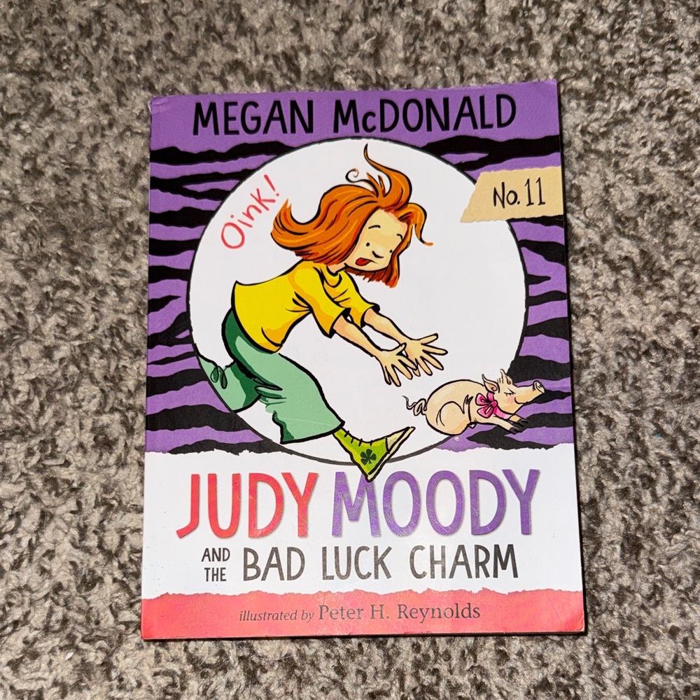 Judy Moody and the Bad Luck Charm Book